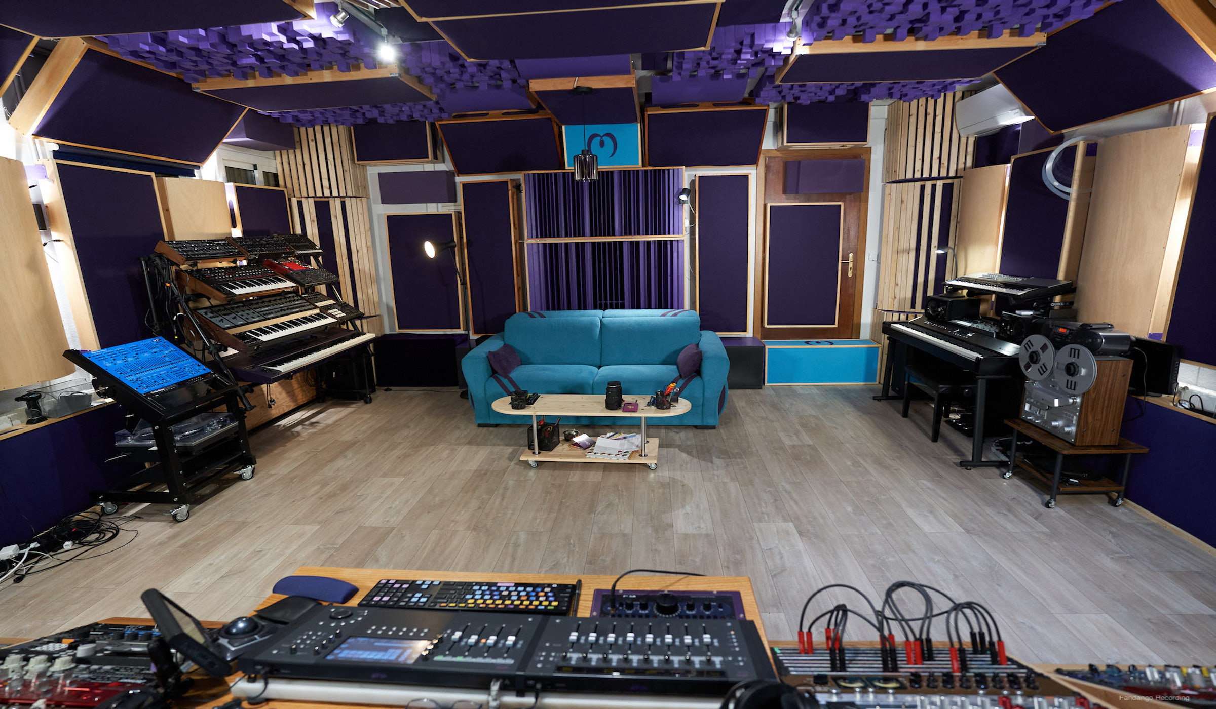 Das Studio Kontrollraum